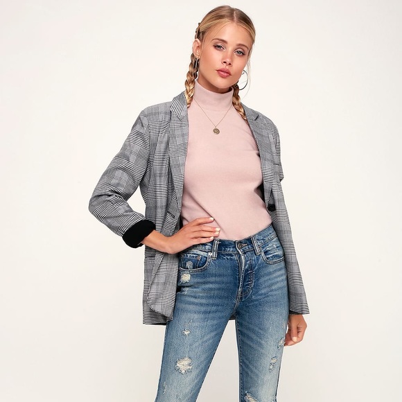 Lulus Mock Neck Top - Picture 3 of 8